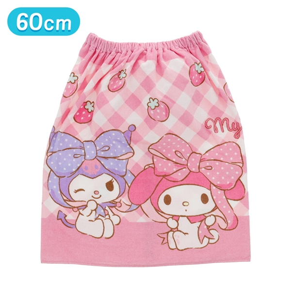 巻きタオル マイメロビッグリボン 60cm丈