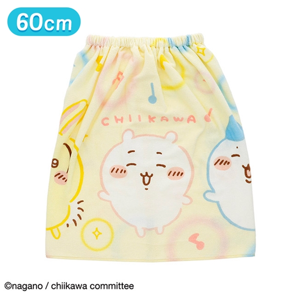 巻きタオル ちいかわおどろうちいかわ 60cm丈