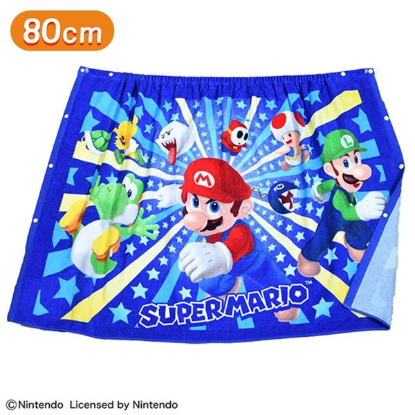 巻きタオル マリオスターチェイス 80cm丈