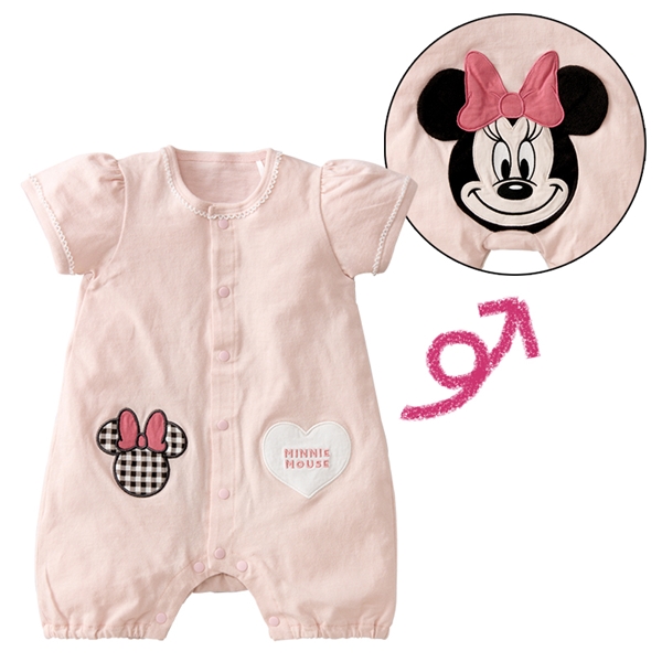 半袖　プレオール　おしりディズニー　ミニー　ピンク ピンク 60cm