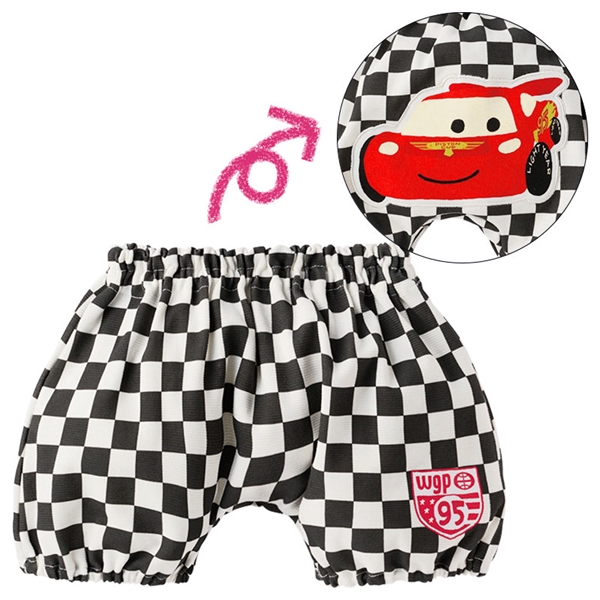 おしりキャラパンツ　カーズ ブラック 70cm