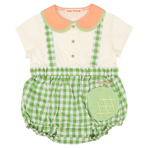 フルーツドッキングロンパース　グリーン グリーン 70cm