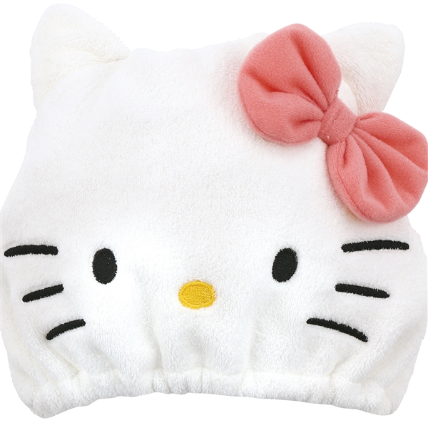 吸水速乾タオルキャップ ハローキティ