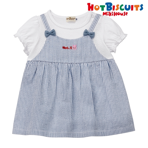 【SALE】[キッズ] Ｔシャツ ブルー[ミキハウス　ホットビスケッツ] ブルー 100cm