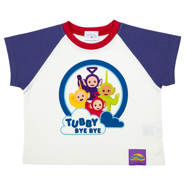 [ベビー]テレタビーズTシャツ　ネイビー ネイビー 80cm