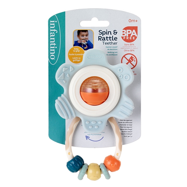 infantino スピンラトルティーサー ニュアンスカラー