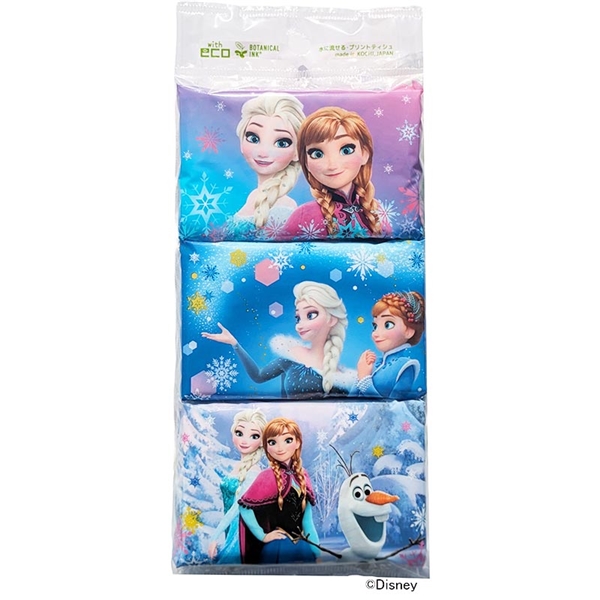 6P ティッシュ アナと雪の女王