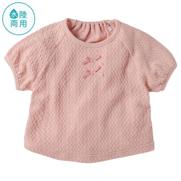 じゃぶじゃぶTシャツ　ピンク ピンク 70cm