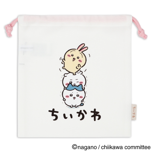 【アニメちいかわ】巾着小　ちいかわ F