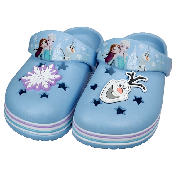 [15.0~19.0cm]ＥＶＡサンダル　アナ雪　サックス サックス 15.0vm