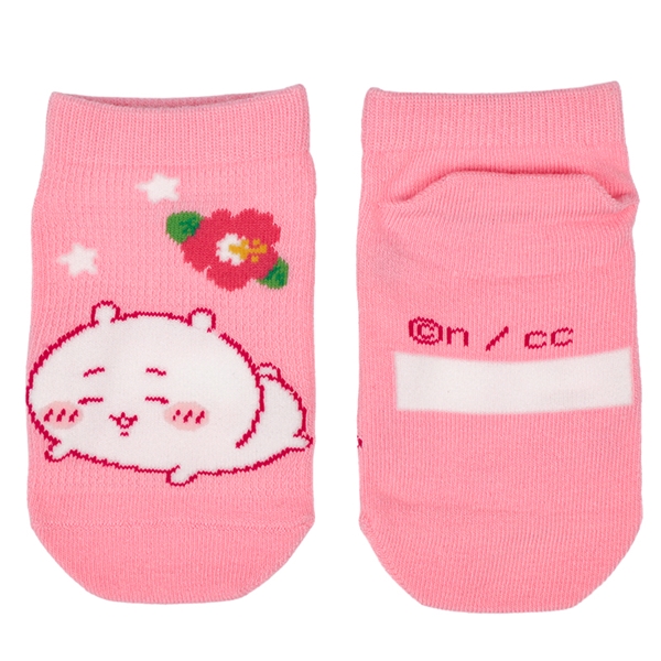 [キッズ]スニーカーソックス　ちいかわ ピンク 15~20cm