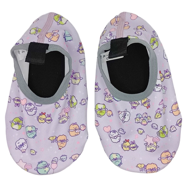 [16～18cm]すみっコぐらし ウォーターソックス パープル パープル 16～18cm