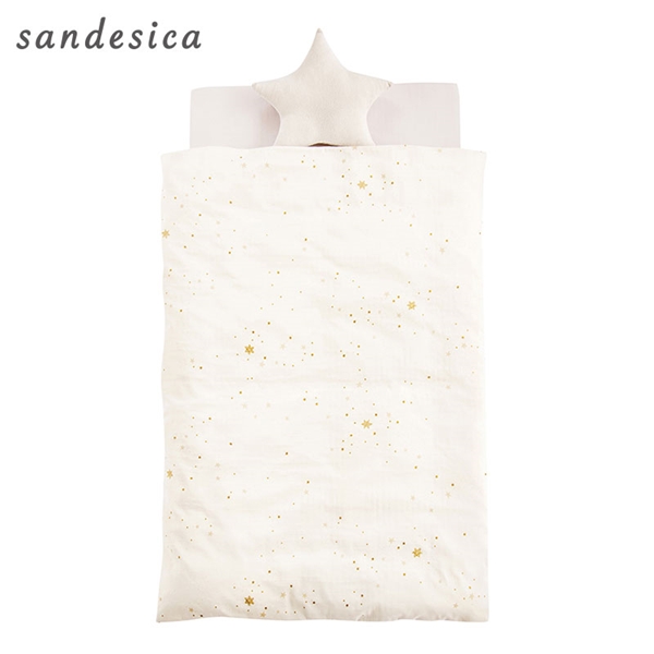 [レギュラーサイズ]ぜんぶ洗えるベビー布団7点セット スターレット アイボリー アイボリー レギュラー