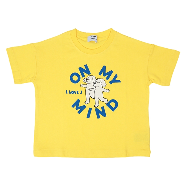 [キッズ]ＩＬＯＶＥＪＴシャツ　イエロー イエロー 100cm