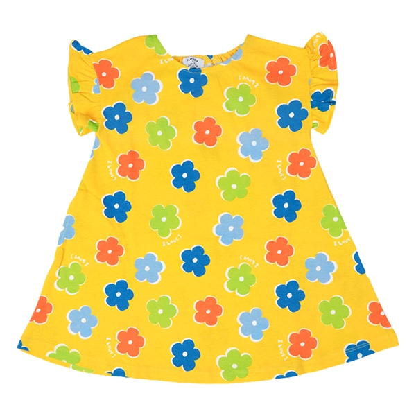 [ベビー]ＩＬＯＶＥＪワンピース　イエロー イエロー 90cm