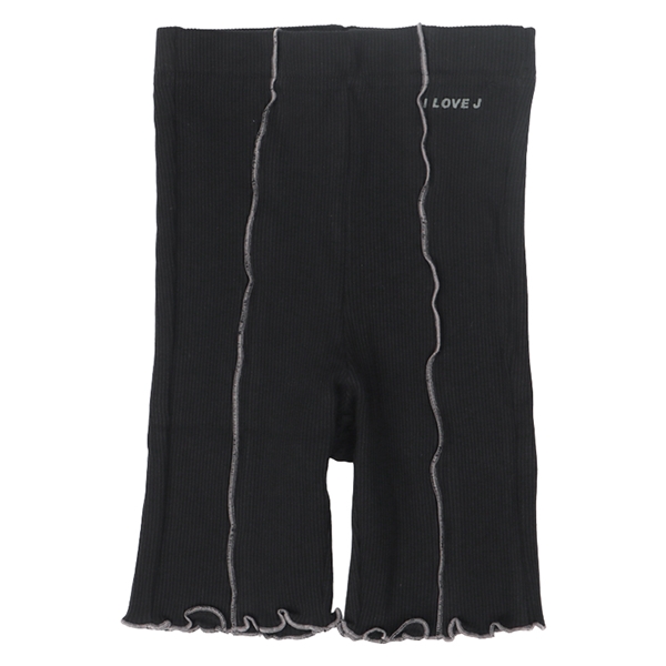 [キッズ]ＩＬＯＶＥＪレギンス　ブラック ブラック 100cm