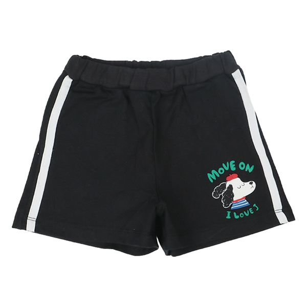 [キッズ]ＩＬＯＶＥＪパンツ　ブラック ブラック 100cm