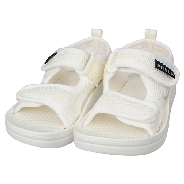 [14.0~17.0cm]メッシュサンダル　ホワイト ホワイト 14.0cm