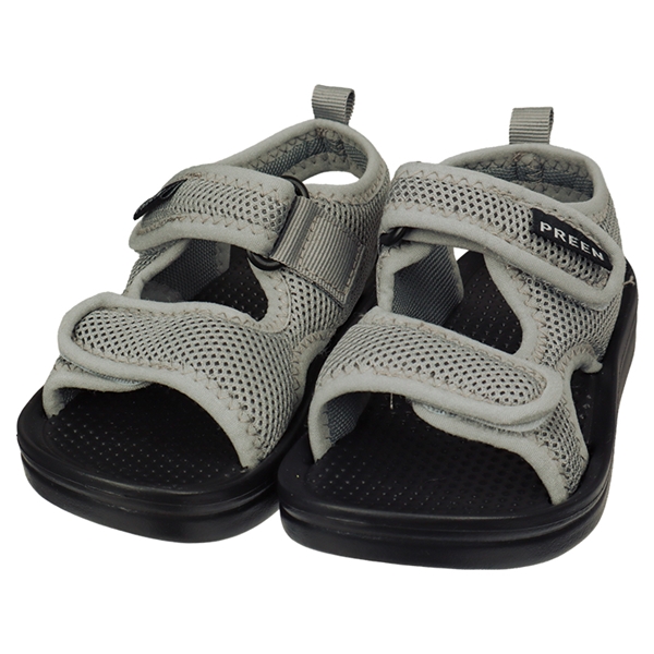 [14.0~17.0cm]メッシュサンダル　グレー グレー 14.0cm