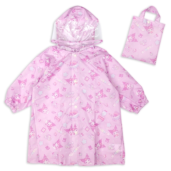 レインコート　クロミ　パープル パープル 90~100cm