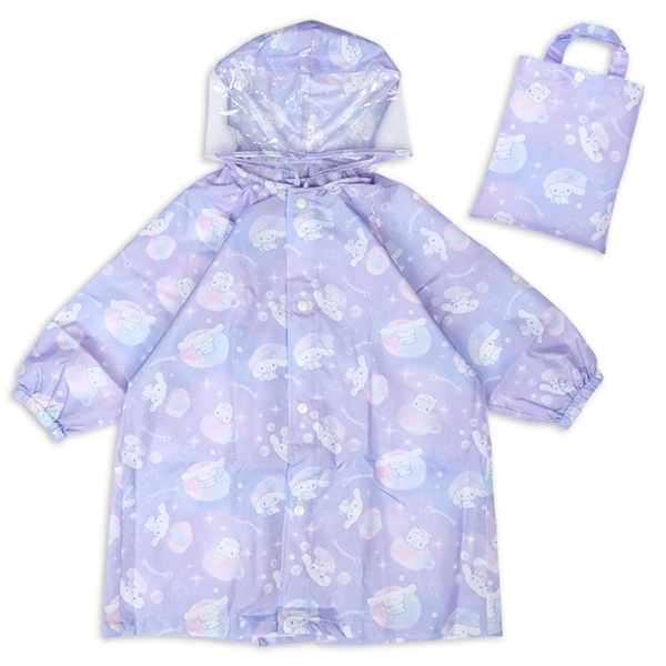 レインコート　シナモロール　サックス サックス 90~100cm