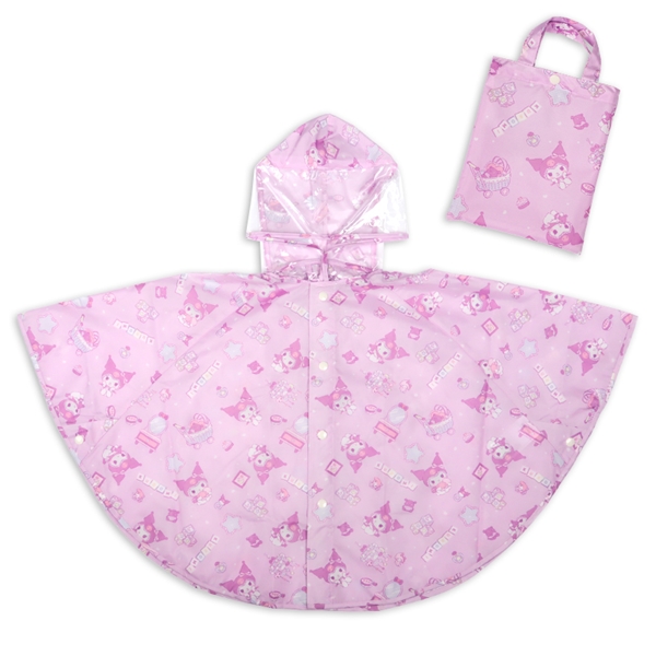 レインポンチョ　クロミ　パープル パープル 80~95cm