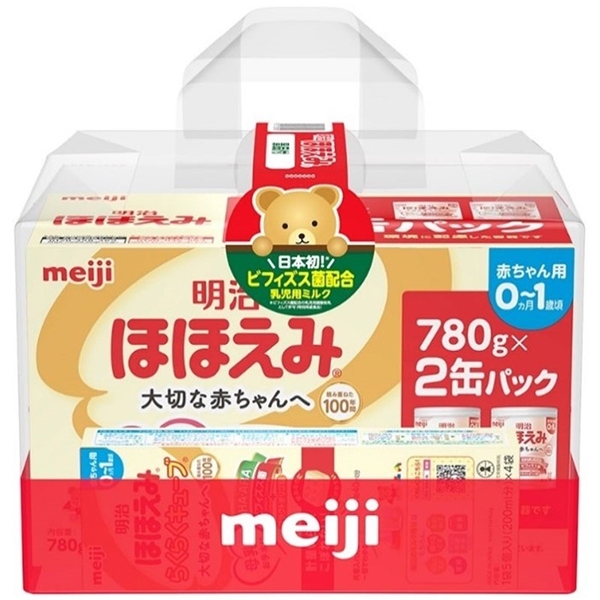 ほほえみ２缶パックキューブ小箱付