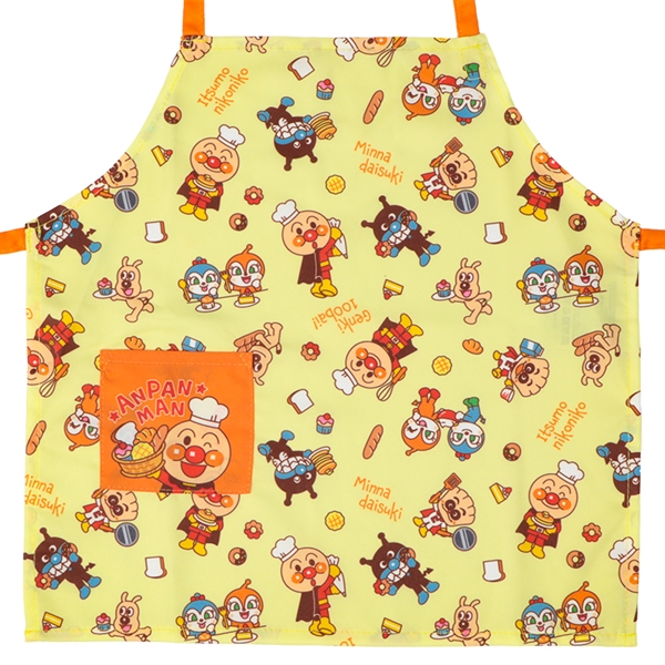 エプロン アンパンマン 総柄 100cm 100㎝
