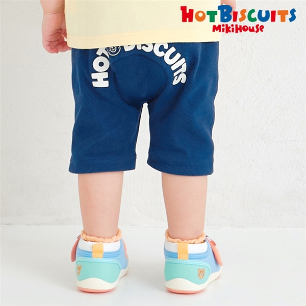 [ベビー] ハーフパンツ ネイビー[ミキハウス　ホットビスケッツ] ネイビー 70cm
