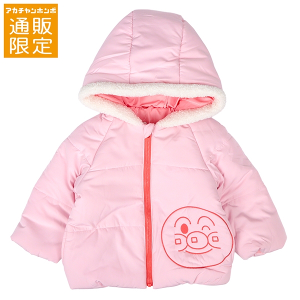 【通販限定】[ベビー]中綿ジャンパー　アンパンマン　ピンク ピンク 80cm