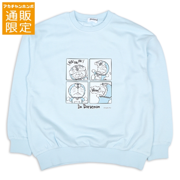 【通販限定】[ジュニア]スウェットシャツ　ドラえもん　サックス サックス 140cm