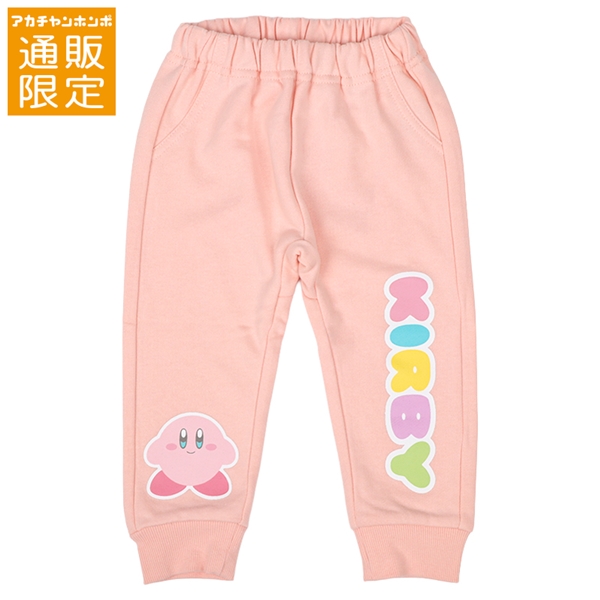[通販限定][キッズ]パンツ　カービィ　ピンク ピンク 100cm