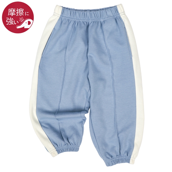 [ベビー]10分丈トラックパンツ　ブルー ブルー 80cm