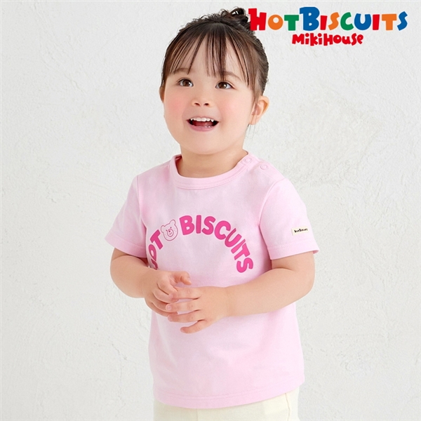 [キッズ] Ｔシャツ ピンク[ミキハウス　ホットビスケッツ] ピンク 100cm