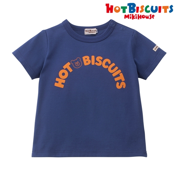 [キッズ] Ｔシャツ ネイビー[ミキハウス　ホットビスケッツ] ネイビー 100cm
