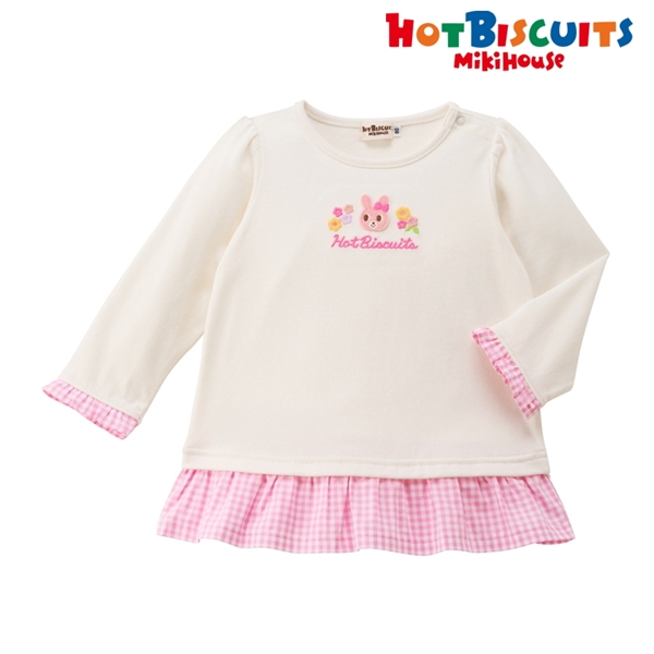 [キッズ] Ｔシャツ ピンク[ミキハウス　ホットビスケッツ] ピンク 100cm