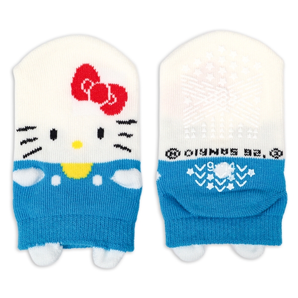 [ベビー]サンリオ　パペットソックス　キティ ホワイト 9~14cm