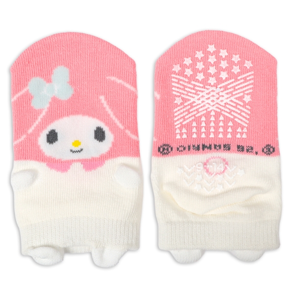 [ベビー]サンリオ　パペットソックス　マイメロ ピーチ 9~14cm