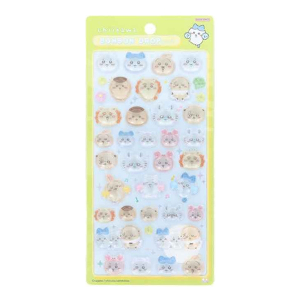【通販限定】ボンボンドロップシール ちいかわ みんな ニコニコ