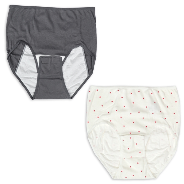 産褥ショーツ2枚組　レッド レッド M~L