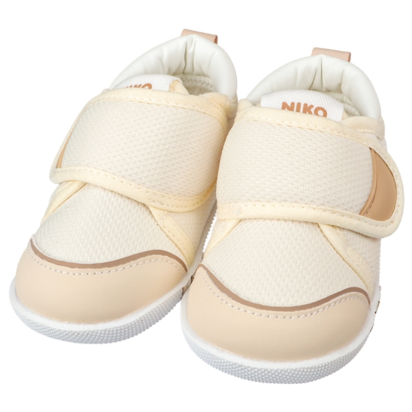 [11.0~13.0cm]NIKOINKO baby ファーストシューズ　はじめてのお外歩き　ベージュ ベージュ 11.0cm