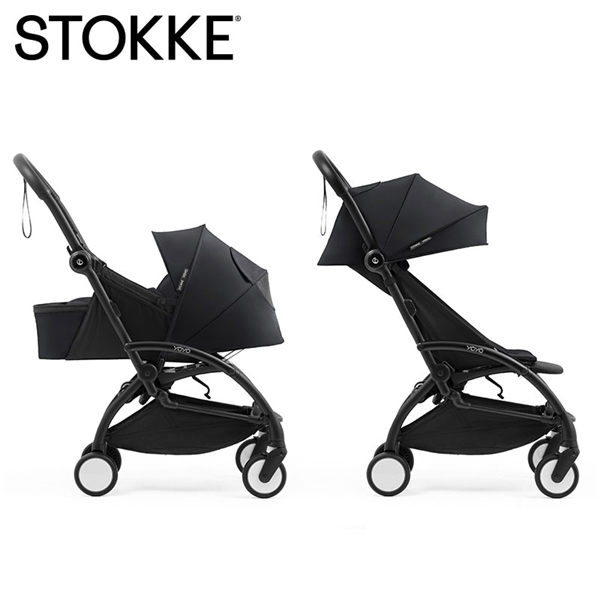 【8/28発売】ストッケ YOYO5 AB型ベビーカー ブラック 2026年モデル　入荷案内受付中 ブラック
