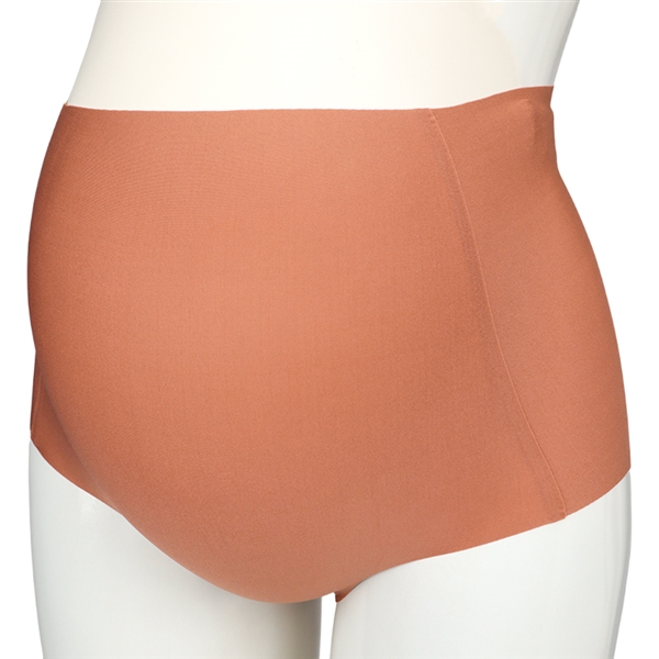 mamafitシームレスショーツ　オレンジ オレンジ M~L