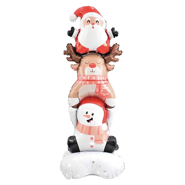 Xmasバルーン一体型 Xmasトリオ 112cm