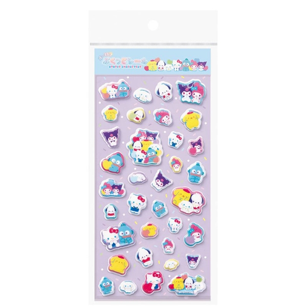 オーロラぷくっとシール ぷにきゅきゅ サンリオキャラクターズ