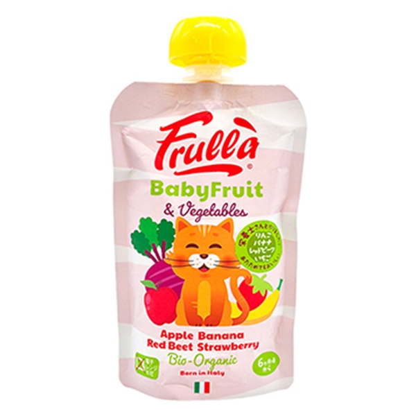 Baby Fruit ベジタブル りんご・バナナ・ビーツ・いちご