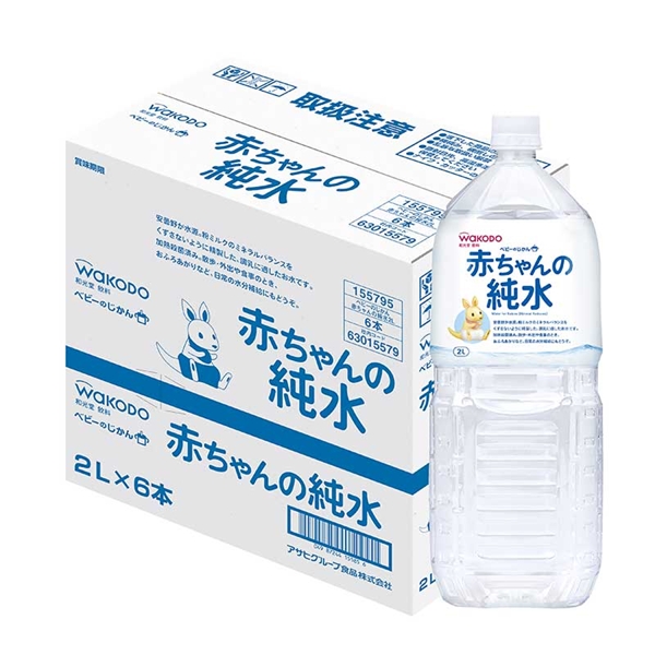 [ケース販売]ベビーのじかん 赤ちゃんの純水 2リットル