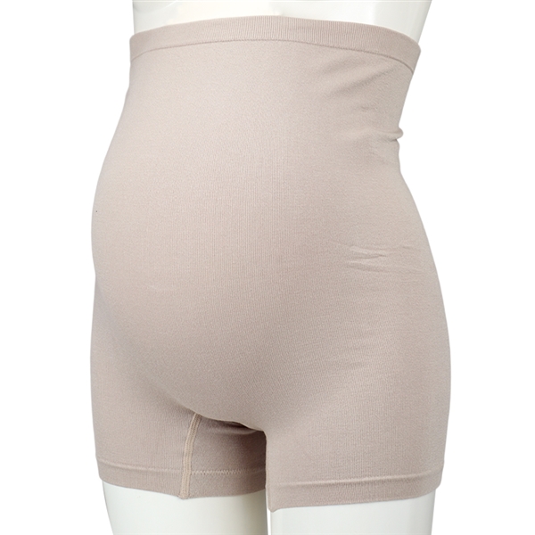 シームレス腹巻パンツ　ベージュ ベージュ M