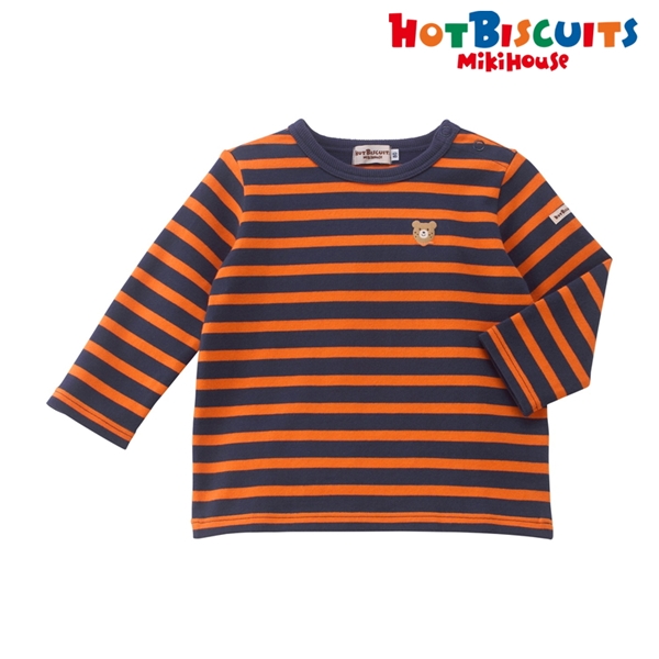 [キッズ] Ｔシャツ オレンジ　[ミキハウス　ホットビスケッツ] オレンジ 100cm