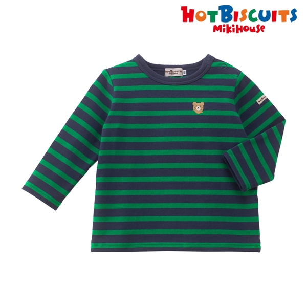 [キッズ] Ｔシャツ グリーン　[ミキハウス　ホットビスケッツ] グリーン 100cm